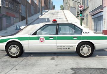 Мод ETK I-Series Lithuanian Police версия 1.0 для BeamNG.drive (v0.11.x)