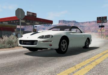 Мод F-BODY CHEVROLET CAMARO версия 1.0 для BeamNG.drive (v0.22)