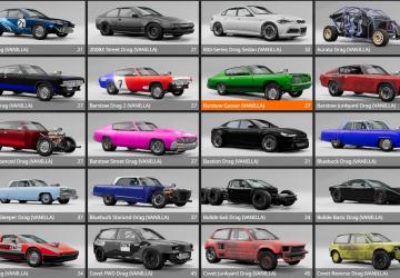 Мод FallGems Drag Pack версия 0.1 для BeamNG.drive