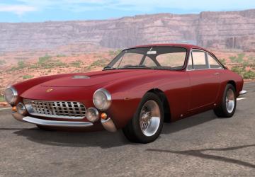 Мод Ferrari 250 GT Berlinetta Lusso версия 1.0 для BeamNG.drive (v0.11.x)