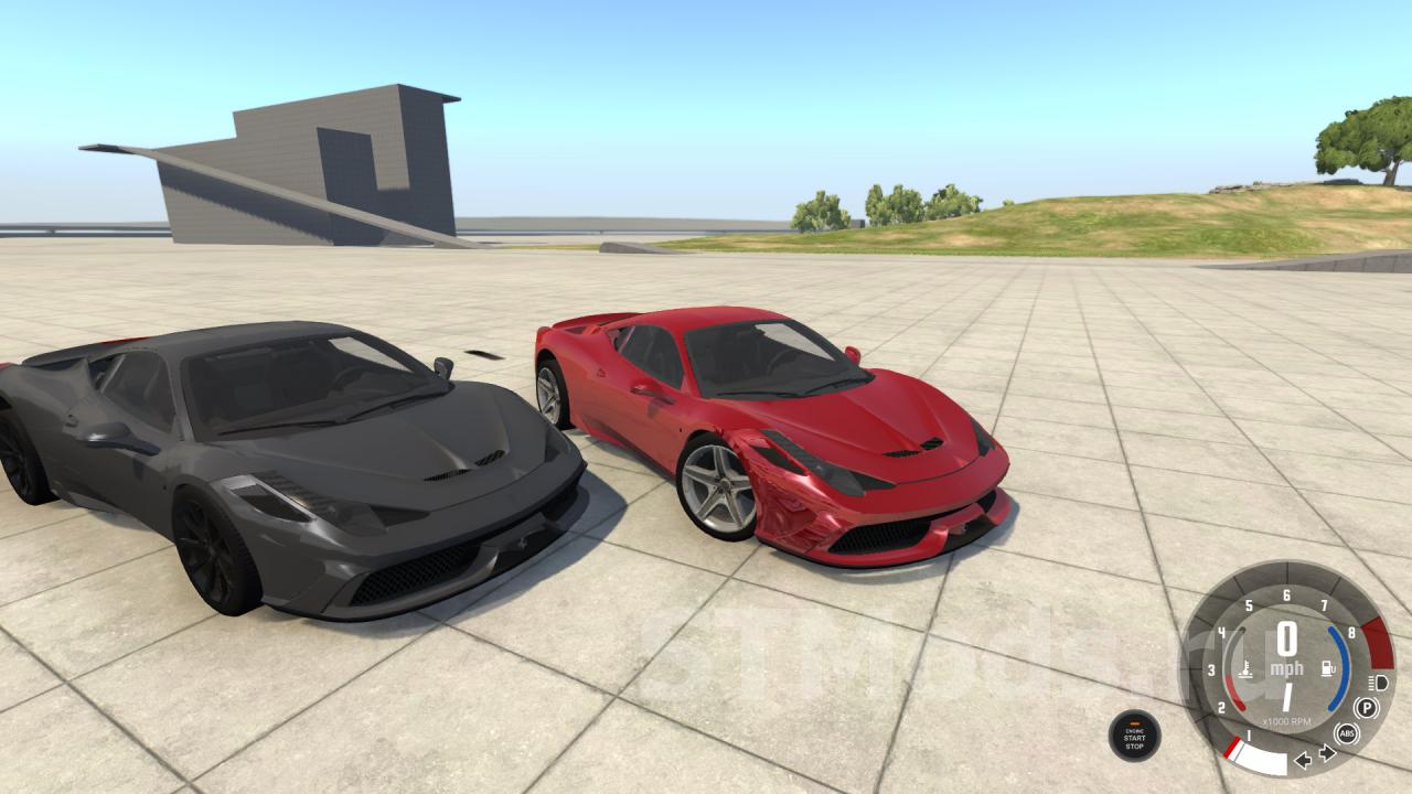Beamng drive mods ferrari