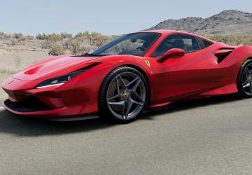 Мод Ferrari F8 (2020-2023) версия 1.0 для BeamNG.drive (v0.35.x)