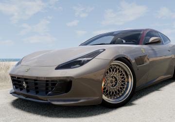 Мод Ferrari GTC4Lusso версия 1.0 для BeamNG.drive (v0.38.x)