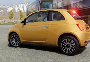 Мод Fiat 500/Abarth 595 (2015-2024) версия 2.0 для BeamNG.drive (v0.32.x)