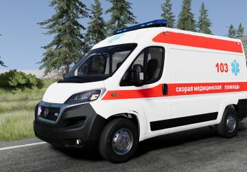 Мод Fiat Ducato/Peugeot Boxer (2020) версия 2.46.1 для BeamNG.drive (v0.37.x)