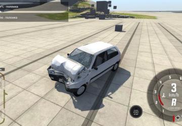 Мод Fiat Uno версия 0.2 для BeamNG.drive (v0.11.x)