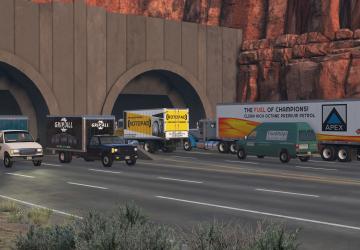 Мод Fictional Trucking and Service Skin Pack версия 3.1 для BeamNG.drive