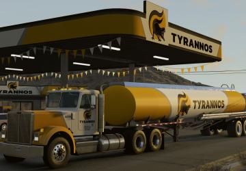 Мод Fictional Trucking and Service Skin Pack версия 3.1 для BeamNG.drive