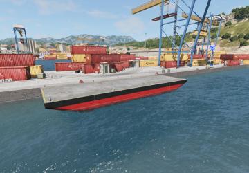 Мод Flat Top Barge версия 1.1 для BeamNG.drive