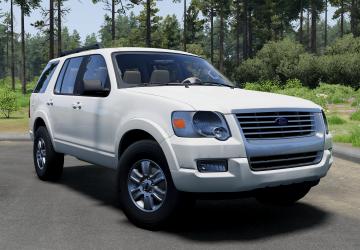 Мод Ford Explorer (2009) версия 1.0 для BeamNG.drive (v0.38.x)