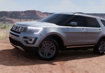 Мод Ford Explorer (2016) версия 1.0 для BeamNG.drive (v0.32.x)