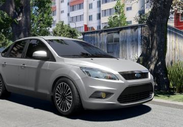 Мод Ford Focus II версия 1.0 для BeamNG.drive (v0.39.x)