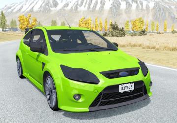 Мод FORD FOCUS RS 2009 версия 1.0 для BeamNG.drive (v0.15.x)