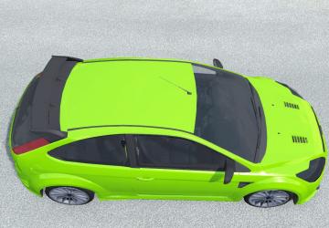 Мод FORD FOCUS RS 2009 версия 1.0 для BeamNG.drive (v0.15.x)