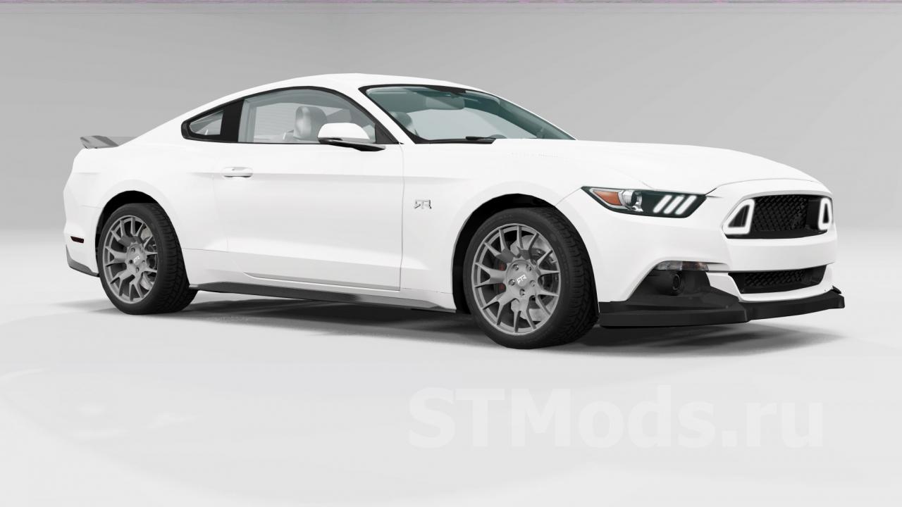 Скачать Мод Ford Mustang Версия 1.0 Для BeamNG.Drive (V0.23)