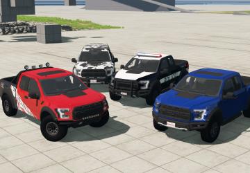 Мод Ford Raptor 2018 версия 1 для BeamNG.drive (v21.3 и более)