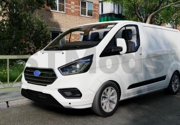 Мод Ford Transit Custom версия 1.1 для BeamNG.drive (v0.38.x)