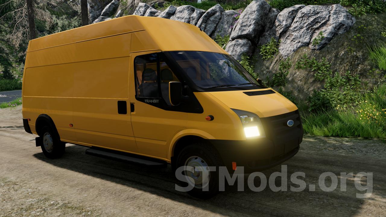 Скачать мод Ford Transit (MK6) версия 1.0 для BeamNG.drive (v0.30.x)