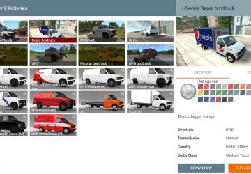 Мод Gavril H-Series Penzke версия 1.04 для BeamNG.drive (v0.11.x)