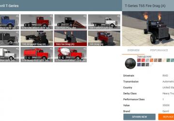 Мод Gavril T-Series Drag версия 1.51 для BeamNG.drive (v0.11.x)