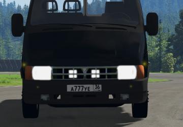 Мод GAZ 33021 версия 1.0 для BeamNG.drive (v0.21.1)