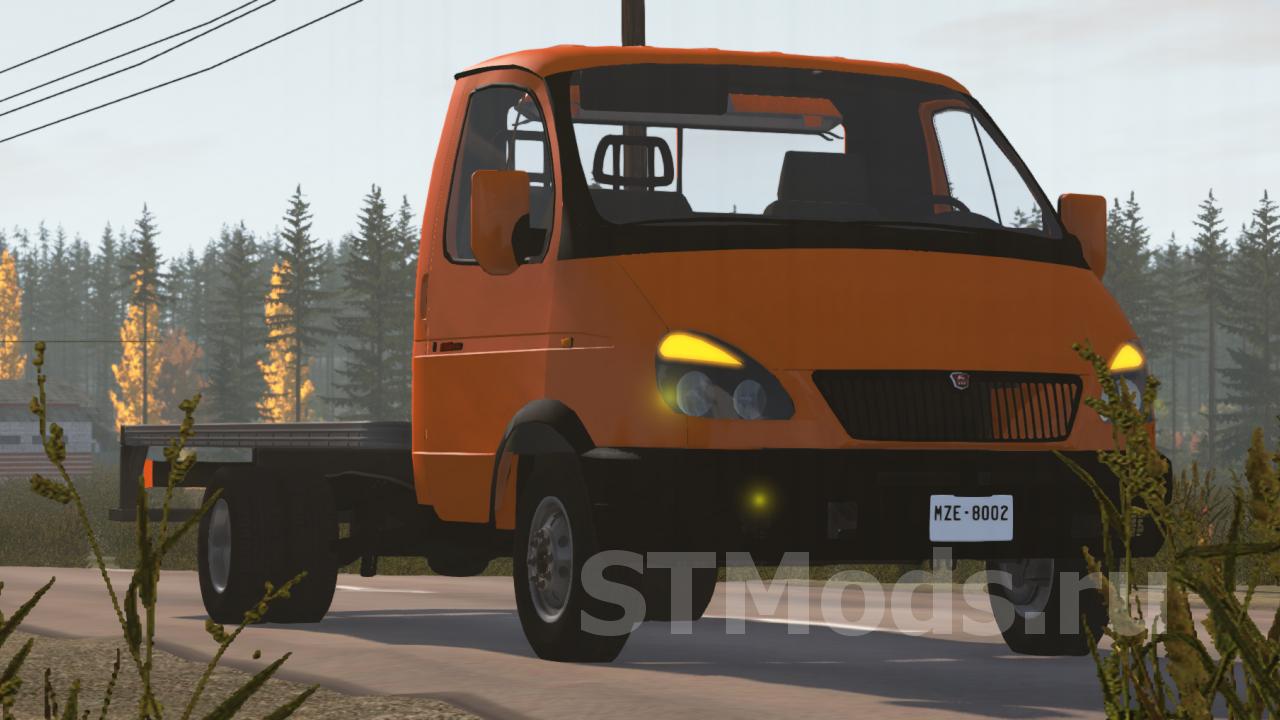 Скачать мод GAZ 3302 версия 2.1 для BeamNG.drive (v0.21)