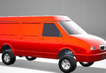 Мод GAZEL OFFROAD версия 1.0 для BeamNG.drive (v0.15.x)