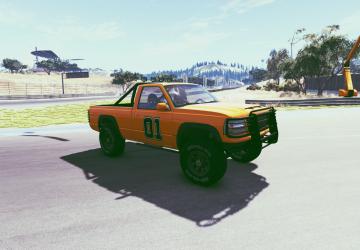 Мод General Lee Pickup версия 1.0 для BeamNG.drive