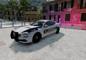 Мод Georgian police skin for Bastion версия 1.0 для BeamNG.drive