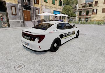 Мод Georgian police skin for Bastion версия 1.0 для BeamNG.drive