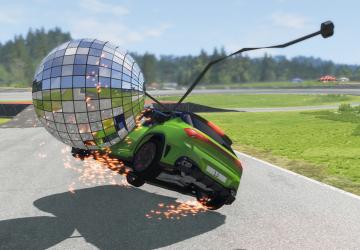 Мод Giant Disco Ball версия 1.0 для BeamNG.drive (v0.19.4.2)