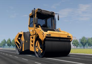 Мод Giant road roller версия 1.0 для BeamNG.drive