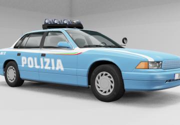 Мод Grand Marshal Polizia/Carabinieri версия 1.1 для BeamNG.drive