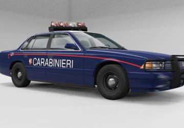 Мод Grand Marshal Polizia/Carabinieri версия 1.1 для BeamNG.drive