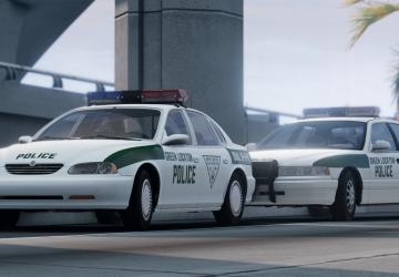 Мод Green Lockton Police версия 1.0 для BeamNG.drive