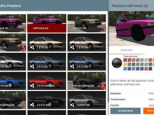 Мод Half Pessima версия 20.03.17 для BeamNG.drive (v0.8)