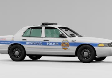 Мод Hawaii State Skins Pack for Maxy’s Crown Vic 夏威夷州涂装包 v1.1 для BeamNG.drive (v0.31.x)