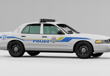 Мод Hawaii State Skins Pack for Maxy’s Crown Vic 夏威夷州涂装包 v1.1 для BeamNG.drive (v0.31.x)