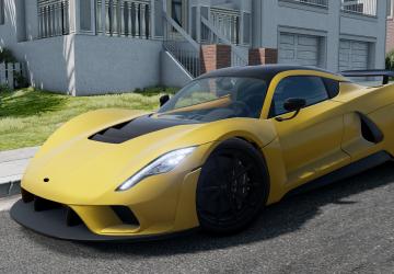 Мод Hennessey Venom F5 версия 1.0.1 для BeamNG.drive (v0.37.x)
