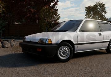 Мод Honda Civic (SB3) версия 1.0 для BeamNG.drive (v0.33.x)