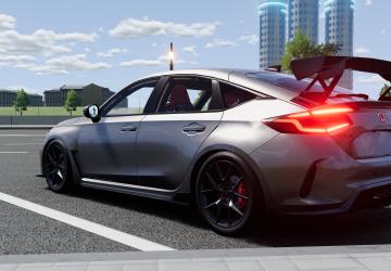 Мод Honda Civic Type R (2023) версия 1.0 для BeamNG.drive (v0.31.x)