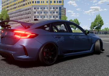 Мод Honda Civic Type R (2023) версия 1.0 для BeamNG.drive (v0.31.x)