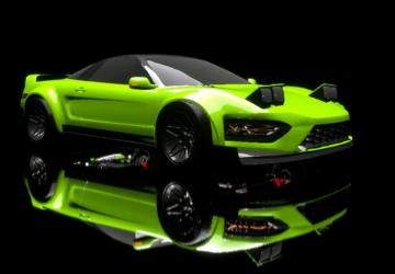 Мод HONDA NSX-REPLICA версия 1.0 для BeamNG.drive (v0.13.0.1.6460)