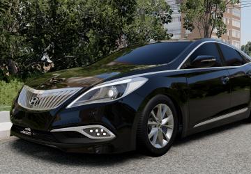 Мод Hyundai Azera (2015) версия 1.0 для BeamNG.drive (v0.38.x)