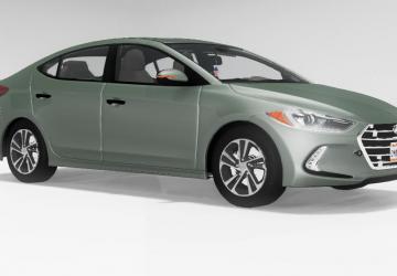 Мод Hyundai Elantra 2017 версия 3.0 для BeamNG.drive (vv0.21)
