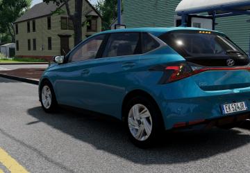 Мод Hyundai I20 (2021) версия 1.1 для BeamNG.drive (v0.27.x-0.29.x)