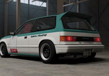 Мод Ibishu Covet «KANJO-ZOKU» Skin Pack версия 0.1.2 для BeamNG.drive (v0.26.x)