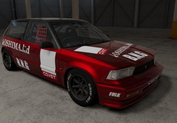 Мод Ibishu Covet «KANJO-ZOKU» Skin Pack версия 0.1.2 для BeamNG.drive (v0.26.x)