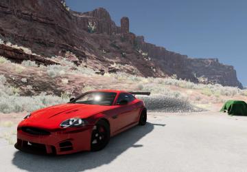 Мод Jaguar XKR-S версия 1.2 для BeamNG.drive (v0.27.x)