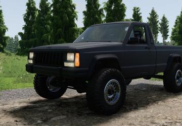 Мод Jeep Comanche версия 1.01 для BeamNG.drive (v0.38.x)